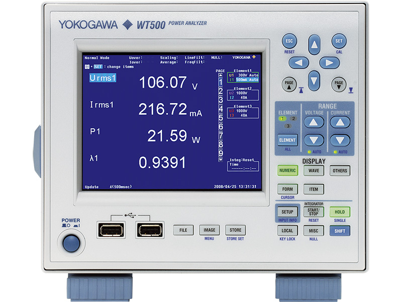 WT500leistungs分析器缩略图